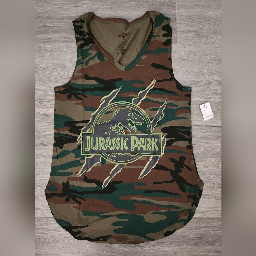 Jurassic Park Camo Women's Tank